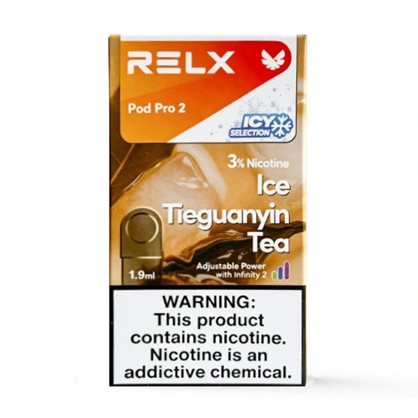 RELX悅刻六代煙彈-Relx6代菸彈-高涼鐵觀音-實拍圖.webp RELX 悅刻六代系列煙彈|勁涼鐵觀音 (3顆入) |限時優惠:12 顆煙彈+600送六代主機|台灣現貨:圖片 1